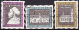 DDR  1967, 1317/19, Used Oo,Thesenanschlags An Der Schlosskirche Wittenberg Durch Martin Luther - Gebruikt