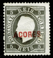 Açores, 1871, # 16d Dent. 13 1/2, Tipo VI, MH - Açores