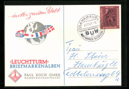 AK Postgeschichte, Leuchtturm Briefmarkenalben Der Paul Koch GmbH  - Autres & Non Classés