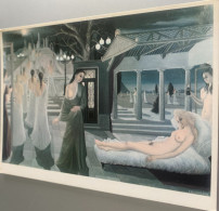 Musee Art Moderne Paris  L Acropole Peintre P.delvaux -ed Hazan 1214 -photo R.guillemot - Museum