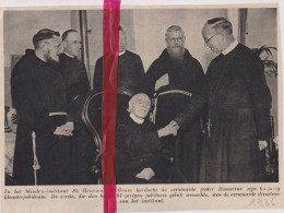 Grave - 65 Jarig Kloosterjubileum Frater Honorius - Orig. Knipsel Coupure Tijdschrift Magazine - 1936 - Non Classificati