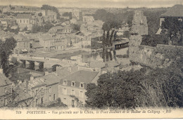 CPA - POITIERS - VUE GENERALE SUR LE CLAIN - Poitiers