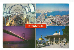 Istambul.Multivues.Expédié à Maurage (Belgique) - Turquia