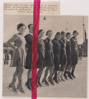Den Haag - Kunstschaatsbaan Is Weer Open - Orig. Knipsel Coupure Tijdschrift Magazine - 1936 - Non Classificati