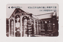 JAPAN - Church Old Photo Magnetic Phonecard - Japón