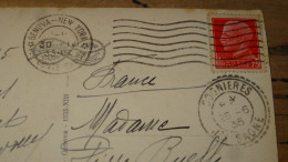 GENOVA-NeW YORK Cachet Maritime 1935  ........... 240501 .......... 103 - Storia Postale