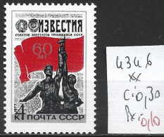 RUSSIE 4346 ** Côte 0.30 € - Ongebruikt