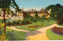 CPA - CLERMONT-FERRAND - JARDIN LECOQ ET UNIVERSITE (RARE CARTE COLORISEE) - Clermont Ferrand