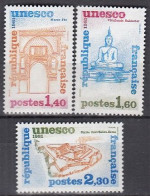 FRANKREICH  Dienstmarken Für Die UNESCO 24-26, Postfrisch **, 1981 - Mint/Hinged