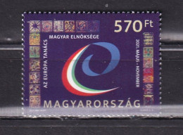 HUNGARY-2021- EUROPEAN COUNCIL-MNH. - Unused Stamps