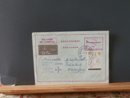 107/035A  AEROGRAMME  SABENA  1° VOL ATHINAI  1961 - Briefe U. Dokumente