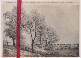 Witte Kerst Te Voorst - Orig. Knipsel Coupure Tijdschrift Magazine - 1936 - Unclassified