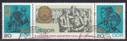 DDR  1967, 1320/22, Used Oo, Messe Der Meister Von Morgen (MMM). - Used Stamps