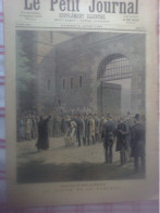 Le Petit Journal 37 Exécution Doré & Berland La Roquette Devant La Guillotine Chanson L'obnibus De La Préfecture Mac Nab - Revues Anciennes - Avant 1900