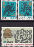 DDR  1967, 1320/22, Used Oo, Messe Der Meister Von Morgen (MMM). - Gebruikt