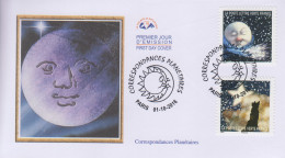 Enveloppe  FDC  1er  Jour   FRANCE    CORRESPONDANCES   PLANETAIRES    2016 - 2010-2019