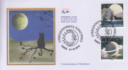 Enveloppe  FDC  1er  Jour   FRANCE    CORRESPONDANCES   PLANETAIRES    2016 - 2010-2019