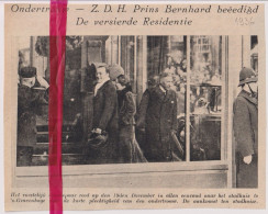 Den Haag - Ondertrouw Prins & Prinses - Orig. Knipsel Coupure Tijdschrift Magazine - 1936 - Sin Clasificación