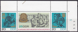 DDR  1967, 1320/22, MNH **, Messe Der Meister Von Morgen (MMM). - Neufs