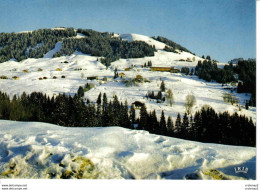 73 Notre Dame De BELLECOMBE Vers Ugine N°65H Le Mont Rond Et La Route Du Col Des Saisies VOIR DOS - Ugine