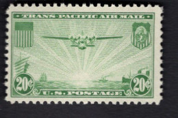 2020970063 1937 SCOTT C21 (XX)  POSTFRIS MINT NEVER HINGED - THE "CHINA CLIPPER" OVER THE PACIFIC - 1b. 1918-1940 Unused