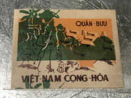 SOUTH VIETNAM 1960 Military Stamp VF U/M Block Of 1 ERROR MISSING COLORS Rare - Vietnam