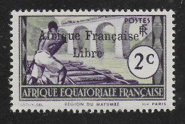 AFRIQUE EQUATORIALE FRANCAISE - AEF - A.E.F. - 1941 - YT 157** - 2ème TIRAGE - Nuevos