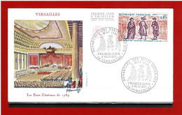 F.D.C - 1971 - N° 1678 - ENVELOPPE PREMIER JOUR - 8 MAI 1971 - VERSAILLES - ETATS GENERAUX  - COTE : 3.00 € - 1970-1979