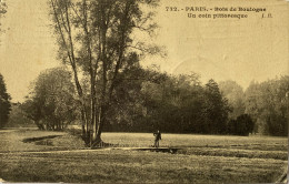 CPA PARIS. Bois De Boulogne, Un Coin Pittoresque (n° 722) - Sonstige & Ohne Zuordnung