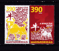 HUNGARY-2021- LUNAR YEAR -YEAR OF THE OX-MNH. - Neufs