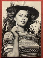 Cartolina Cinema Teatro - Attrice Sophia Loren 1955 Ca. - Andere & Zonder Classificatie