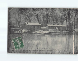 SAINT OUEN : Inondation 1910, Maisons De L'ile Saint-Ouen - état - Saint Ouen