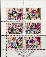 DDR  1967, 132/28, Used Oo, Märchen (II): König Drosselbart. - 1950-1970