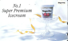 Japan: NTT - 110-011 Häagen-Dazs No. 1 Super Premium Icecream - Japon