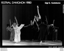 DANSE CLASSIQUE GIGI G. CACIULEANU  FESTIVAL D'AVIGNON 1980 PHOTO ORIGINALE 20 X 15 CM - Sonstige & Ohne Zuordnung