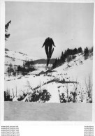 SKI CHAMPIONNATS DE FRANCE SAUT DE L'ALLEMAND LANTSCHNER   PHOTO KEYSTONE FORMAT 24 X 18 CM - Deportes