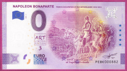 0-Euro PEBK 2021-1 NAPOLEON BONAPARTE - FRENCH OCCUPATION OF THE NETHERLANDS 1810-1813 - Essais Privés / Non-officiels