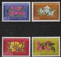 ANTILLES NEERLANDAISES - FLEURS - N° 332 A 335 - NEUF** MNH - Sonstige & Ohne Zuordnung