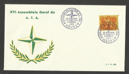 Portugal Assemblée Générale ATA OTAN 1968 Cachet Commémoratif  ATA NATO General Assembly Event Postmark - OTAN