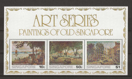 1976 MNH Singapore Mi Block 8 Postfris** - Singapur (1959-...)