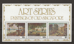 1976 MNH Singapore Mi Block 8 Postfris** - Singapour (1959-...)