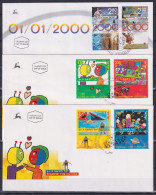 Israel FDC Lot Aus Jahrgang 2000 Als Ersttagsbrief #NO428 - Andere & Zonder Classificatie