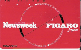 Japan: NTT - 110-011 Newsweek Figaro - Japón