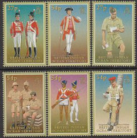 BIOT - 2008 - Uniformes Militaires-Military Uniforms- 6 V. - Brits Indische Oceaanterritorium