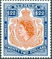 BERMUDA 1996 - Timbre Pour Express - Reine Type 1922 - 1 V. - Bermudes