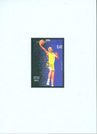 BELGIQUE 2004 - NA 14 FR - J.O. Athènes - Basket - Texte Français - Non-adopted Trials [NA]