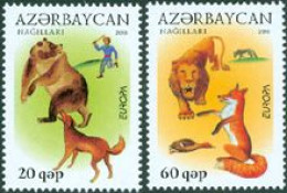 AZERBAIDJAN 2010 - Europa - Livres Pour Enfants - 2 V.  - Azerbaïjan