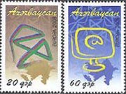 AZERBAIDJAN 2008 - Europa - La Lettre - 2 V. - 2008