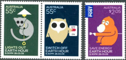 AUSTRALIE 2009 - Sauvons La Planète - 3 V. - Mint Stamps