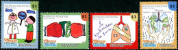 ARGENTINE - 2009 - Dessins D'enfants: Tuberculose - 4 V. - Unused Stamps